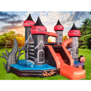 Castillo Inflable Comercial de Halloween, Brincolín Inflable para Jardín, Casas Inflables, Castillos Inflables - Product Image 3