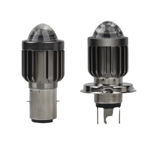 <b>Led</b> Headlight for Motorcycle H4 Three-Prong, BA20D Two-Prong, P15D <b>Single</b>-Prong, Yellow/White Dual-Beam High/Low <b>Light</b>, 12-80V - Product Image 1