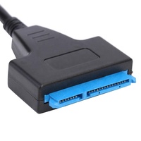 2,5 '3,5 ''HDD SSD USB3.0 a SATA Cable convertidor ordenador IDE SATA conector adaptador Usb 3,0 a Sata Cable de disco duro externo
