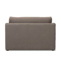 Fauteuil lounge moderne de luxe léger entièrement rembourré, chaise individuelle minimaliste pour salon à domicile