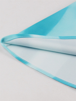 Jupe trapèze mi-longue à imprimé, taille élastique, décontractée, élégante, pour les vacances d'été, 100% polyester