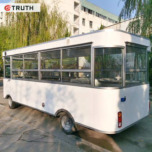 Vente d'usine camion alimentaire barbecue mobile traiteur alimentaire remorque chariot de nourriture <span class=keywords><strong>bus</strong></span> pour les états-unis - Product Image 1