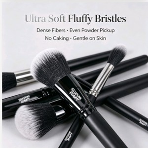 DailyQueen Morph 16Pcs ELF Vegan Synthetic Hair Paint Makeup Brushes Custom Logo High Quality Bling Foundation Shaving Brush - Product Image 3