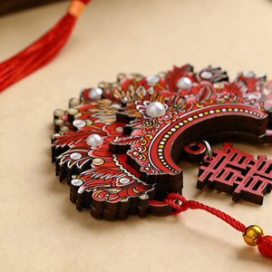 Imán de Refrigerador con Diseño de Corona de Fénix de la Ópera de Pekín, Estilo Chino, Recuerdo Cultural, Venta al Por Mayor - Product Image 4