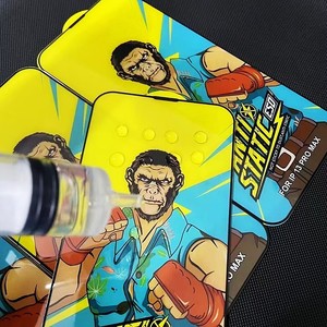 Protector de Pantalla de Vidrio Templado Transparente de Alta Resistencia 9H con Borde Curvo Grande Antiestático ESD King Kong <span class=keywords><strong>Gorilla</strong></span> para <span class=keywords><strong>iPhone</strong></span> 16 15 14 13 Pro - Product Image 5