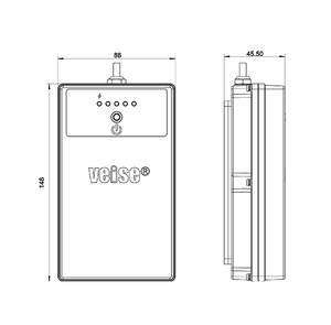 สินค้าขายดี พาวเวอร์แบงค์กันน้ำ 30000mAh แบบพกพาสำหรับรถยก - Product Image 4