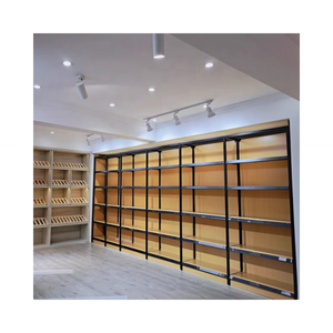 Tùy chỉnh hiện đại cửa hàng tạp hóa bán lẻ kệ kim loại kệ hiển thị giá Gondola siêu thị kệ - Product Image 4