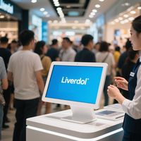 Sistema POS LIVERDOL con Pantalla Táctil Capacitiva de 15 Pulgadas, Windows 10, Opción de Pantalla Dual, Terminal de Punto de Venta de Alta Gama, Metálico