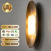 Lampe murale design pour décoration de fond de mur, lampe de chevet, style minimaliste nordique post-moderne, célèbre sur internet, pour chambre et salon