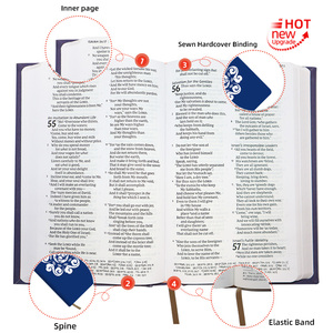 <span class=keywords><strong>Bible</strong></span> du <span class=keywords><strong>Nouveau</strong></span> <span class=keywords><strong>Testament</strong></span> en espagnol, version étude, format cadeau, reliure cousue, impression numérique de haute qualité, couverture en cuir PU, nouvelle édition. - Product Image 2