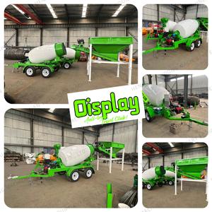 Bulk Cement Aanhangwagen 1/2/3 Yard Cement Mixer Aanhangwagen Betonmixer Met 37pk Benzinemotor - Product Image 5