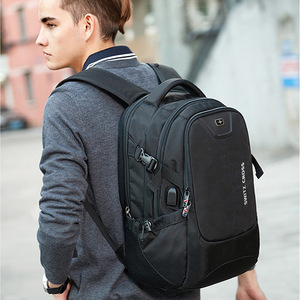 Landeston Men's <b>Backpack</b> 16-Inch <b>Laptop</b> Capacity Waterproof Oxford Cloth Casual Travel Business <b>Backpack</b> - Product Image 1