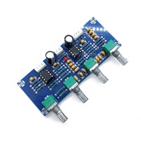 XH-A901 NE5532 ton kurulu ön amplifikatör Preamp tiz bas ses ayarı ile amplifikatör kurulu için pre-amp ton denetleyicisi