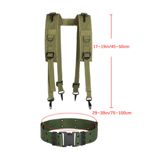 Tactische Molle Multipurpose Alice Butt H Pack, Molle Webbing Sling Bag Voor Dagelijkse Forensenrugzak Olijf Saai - Product Image 2