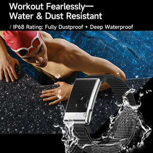 Reloj Inteligente de Moda con Monitor de Composición Corporal, ECG, Frecuencia Cardíaca, Temperatura, Resistente al Agua IP68, Sin Pantalla, E900, Pulsera Inteligente <span class=keywords><strong>para</strong></span> Parejas - Product Image 3