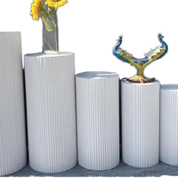 Offre Spéciale : Support de Présentation Pliant en Papier, Colonne Romaine Démontable pour Décoration de Fond de Mariage et Fête d'Anniversaire, Style Européen