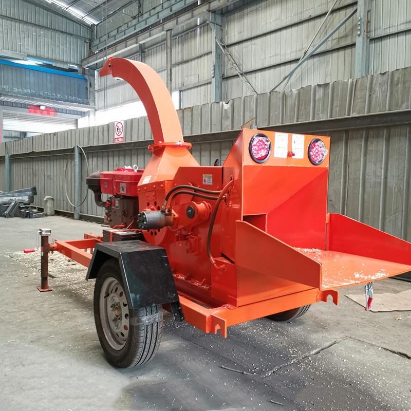 Diesel Engine Wood Chipper Branch Chipper Machine Multifunctional ...