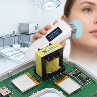 Transformateur SMPS haute fréquence ER28 à montage vertical sur carte de circuit imprimé pour alimentation d'équipement de beauté