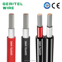 1000V/1500V verzinnter Kupfer leiter H1Z2Z2-K Solar-PV-Kabel XLPO isoliert 4mm 6mm Niederspannungs-Photovoltaik für den Heimgebrauch Heizung