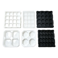 Plateau thermoformé en plastique sur mesure pour composants électroniques, électronique grand public, plateau de transfert industriel sous blister