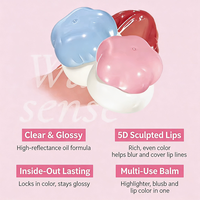 Gloss à lèvres minéral hydratant, formule non-transférable, couleur intense, longue tenue, brillance naturelle