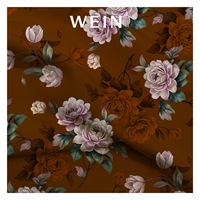 Tela China Koshibo WI-B28 100% Poliéster Crepé Tejido Estampado para Vestidos y Trajes de Niña al por Mayor