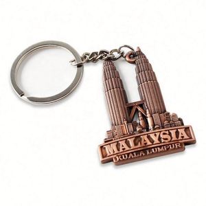 Llavero de Metal de Aleación de Zinc Esmaltado, con Logotipo Personalizado, Diseño de Perro de Dibujos Animados, Doble Cara, Chapado en Oro/Plata, 2.5mm de Grosor, Promocional - Product Image 3