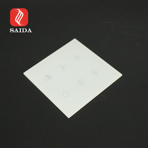 Interrupteur tactile Ultra fin 2mm, blanc, en verre, avec diffuseur d'icônes, pour maison connectée, nouveau - Product Image 2