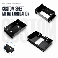 Fabrication sur mesure de boîtiers en acier inoxydable et aluminium anodisé par estampage, service OEM personnalisé