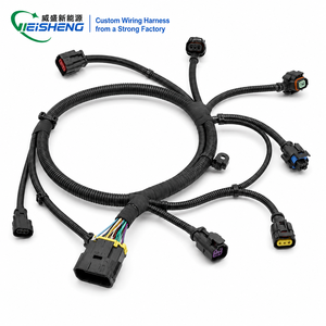 汽车发动机线束定制，汽车应用用PVC绝缘线束 - Product Image 1