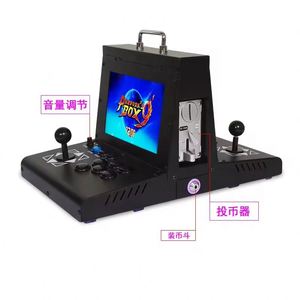 เครื่องเกมอาร์เคดขนาดเล็ก 10 นิ้ว LCD โลหะ สำหรับ 2 ผู้เล่น พร้อมเกม 1388 in 1 รับประกัน 1 ปี - Product Image 5