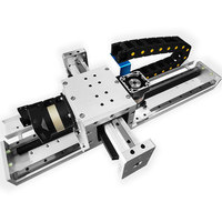 Module manipulateur biaxial XZ avec entraînement à crémaillère et table coulissante à guidage linéaire