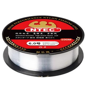 Ntecナイロンモノフィラメントロングラインフィッシングラインコイルパッケージ0.30mm 0.40mm 0.50mm 0.60mm 0.70mm 0.80mm 0.90mm 1.0mm