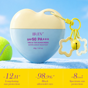 ครีมกันแดดสูตรเฉพาะ OEM VB3 นิโคตินาไมด์ + TXA เทเลอิกแอซิด ปกป้องผิวสองเท่า ช่วยฟื้นฟูเกราะป้องกันผิว ลดรอยแดง และป้องกันรังสียูวี - Product Image 2