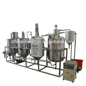 copra crude oil refining deodorization machine oil refinery machine mini soya oil refinery plant