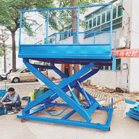 Dỡ Nền Tảng Xe Điện Bàn Nâng Đôi Cắt Kéo Thủy Lực Bàn Nâng