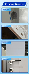 Portes de haute qualité Yingkang Chine en gros, portes modernes en PVC laminé WPC pour appartements résidentiels, marché sud-américain - Product Image 5