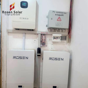 Sistema Solar ROSEN de 10kw con Interruptor de Energía ATS, Panel Solar de Vidrio Doble de 620W y Monitoreo por Aplicación Móvil para Uso Doméstico Fuera de la Red - Product Image 6