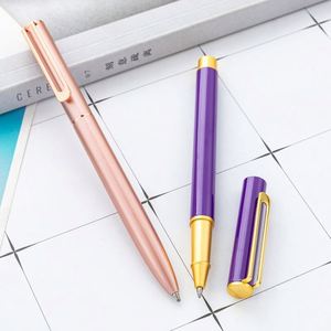 Wholesale Custom Logo 1.0Mm Hotel Promotional Advertising Gift Business Metal Ballpoint <b>Pen</b> - Product Image 3