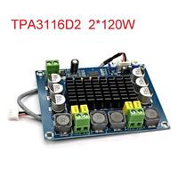 Carte d'amplificateur audio numérique stéréo haute puissance à double canal TPA3116 TPA3116D2 Amplificateurs 2*120W Amplificador DIY XH-M543