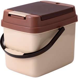 Cubo para Posos de Té de 6-10L con Tapa, Cuadrado, con Filtro de Drenaje para Mesa de Té, Uso Doméstico - Product Image 5