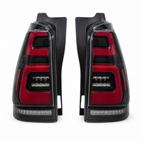 2 Luces Traseras LED de Calidad para Toyota 4Runner 4X4 2003-2009, Luces de Freno, Reversa y Direccionales