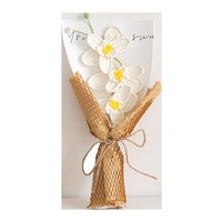 BH Handgewebte Baumwoll-Blatt Künstliche Blumensträuße Umweltfreundliche Exquisite Verpackung Heimdekoration Festtagsgeschenke Chinesisches Neujahr