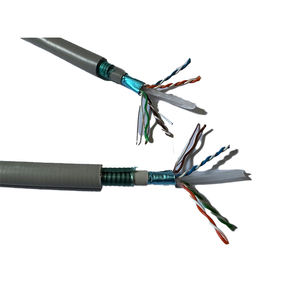 Cable Ethernet Cat5e <span class=keywords><strong>Blindado</strong></span> de Fábrica, 4 Pares UTP STP, 500m de Longitud, Cubierta de PE/PVC, <span class=keywords><strong>Conector</strong></span> <span class=keywords><strong>RJ45</strong></span> para Interiores y Exteriores de Alta Resistencia - Product Image 4