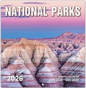 <span class=keywords><strong>2026</strong></span> Takvimi, Milli Parklar Aylık Duvar Takvimi <span class=keywords><strong>2026</strong></span>, Kasım 2025'ten Aralık <span class=keywords><strong>2026</strong></span>'ya Kadar Geçerli, Asılı Duvar Takvimi Açıldı - Product Image 2