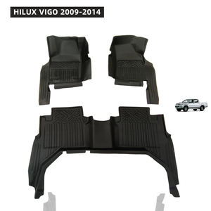 2025 Meistverkaufte Neue Design-Innenausstattung 5D TPE Fußmatten Fußraumauskleidung Automatten für HILUX <span class=keywords><strong>VIGO</strong></span> 2009-2014 in Kolumbien - Product Image 1
