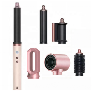 HS05 Multi-functional Hot Air <b>Brush</b> & <b>Curler</b> <b>with</b> Brushless Motor 3-Speed 1100W/1400W-All-In-One Hair Styler - Product Image 1