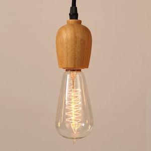 لمبة اديسون بخمر زجاجي ST64 ST58 عكس الضوء 40w 60w ضوء دافئ السنجاب قفص الزجاج واضحة E26 E27 قاعدة 220V 110V - Product Image 6