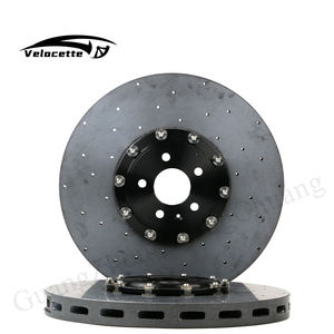 Rotores de cerámica de carbono de fibra larga de freno automático de gran oferta al por mayor 355/360/380/400mm para Porsche <span class=keywords><strong>Tycan</strong></span> 971 911 718 Cayenne bmw audi - Product Image 4