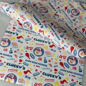 40g <b>Food</b> Grade Baking <b>Paper</b> Greaseproof <b>Wrapping</b> <b>Paper</b> for Cakes Muffins Sandwiches Bread PE Coated - Product Image 5